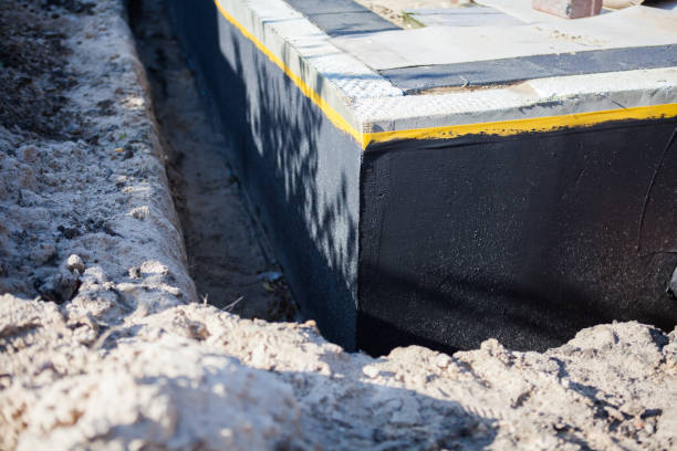 Residential Emergency Waterproofing installation at a Sandy Spring, MD home by SJ Waterproofing Pros